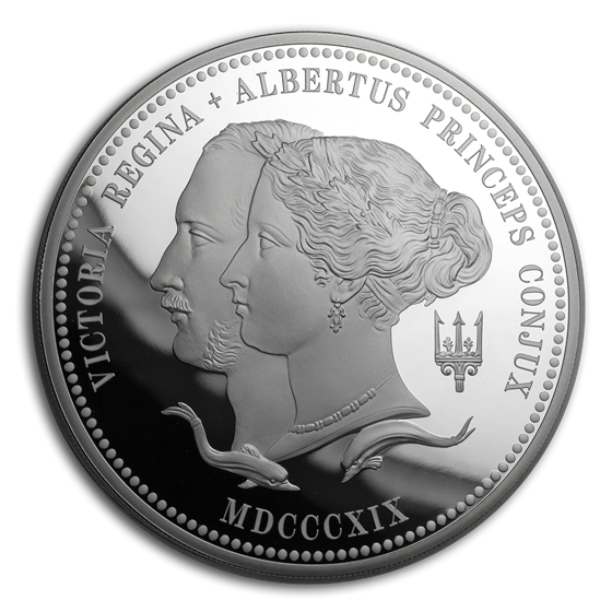 2019 GB £10 5 oz Silver Proof Queen Victoria's 200th Anniversary 2019 GB £10 5 oz Silver Proof Queen Victoria's 200th Anniversary